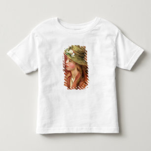 Pierre A Renoir   Young Girl in a Straw Hat Toddler T-Shirt