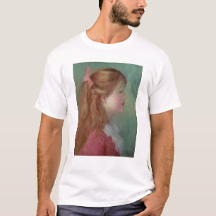 Pierre A Renoir Young girl with Long Hair T-Shirt