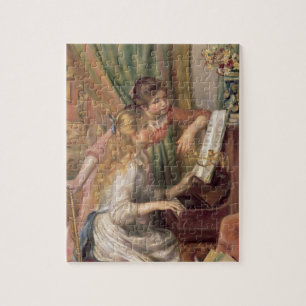 Pierre A Renoir   Young Girls at the Piano Jigsaw Puzzle