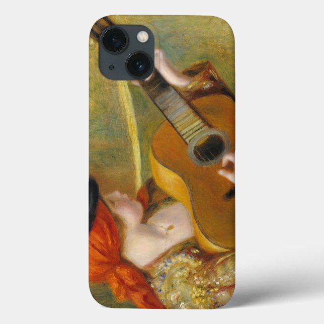 Pierre A Renoir | Young Spanish Woman w/ a Guitar Case-Mate iPhone Case (Back)