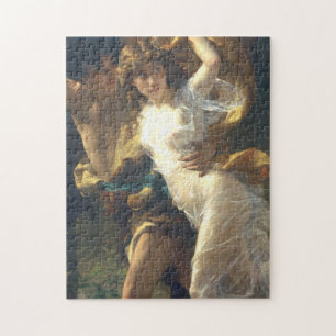 Pierre Auguste Cot The Storm 1880 Jigsaw Puzzle