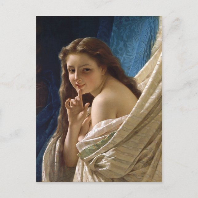 Pierre Auguste Cot Young Woman CC0268 Postcard (Front)