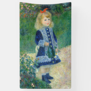 Pierre-Auguste Renoir - A Girl with a Watering Can Banner