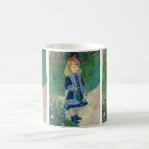 Pierre-Auguste Renoir - A Girl with a Watering Can Coffee Mug