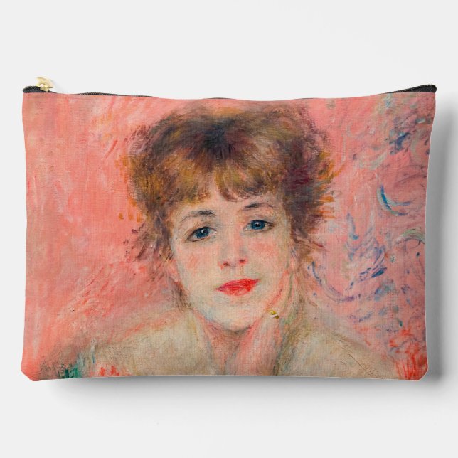 Pierre-Auguste Renoir - Actress Jeanne Samary Accessory Pouch (Front)