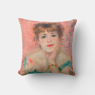 Pierre-Auguste Renoir - Actress Jeanne Samary Cushion