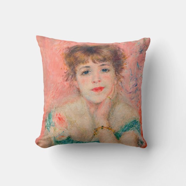 Pierre-Auguste Renoir - Actress Jeanne Samary Cushion (Front)
