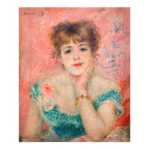 Pierre-Auguste Renoir - Actress Jeanne Samary Photo Print