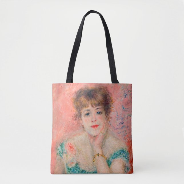 Pierre-Auguste Renoir - Actress Jeanne Samary Tote Bag (Front)