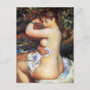 Pierre Auguste Renoir - After The Bath Postcard