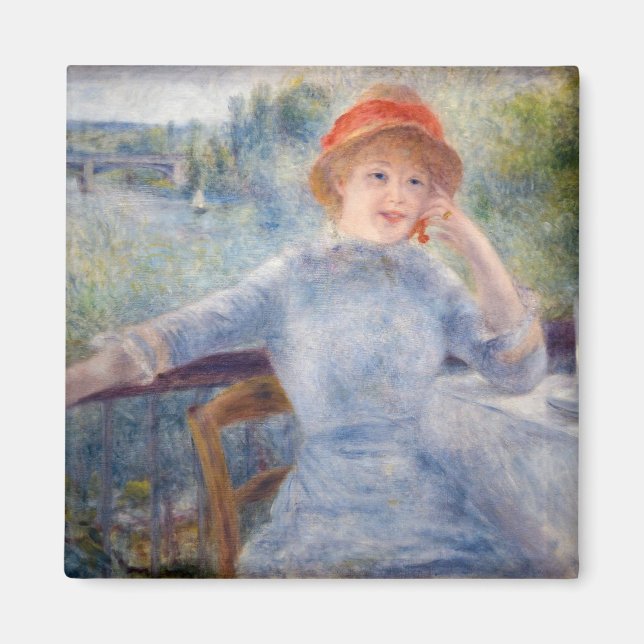 Pierre Auguste Renoir - Alphonsine Fournaise Magnet (Front)