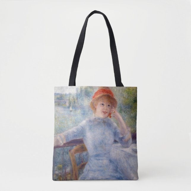 Pierre Auguste Renoir - Alphonsine Fournaise Tote Bag (Front)