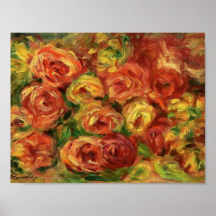Pierre-Auguste Renoir- Armful of Roses Poster