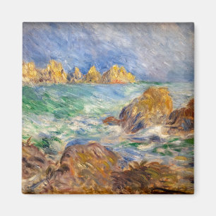 Pierre Auguste Renoir artwork - Marine, Guernesey Magnet