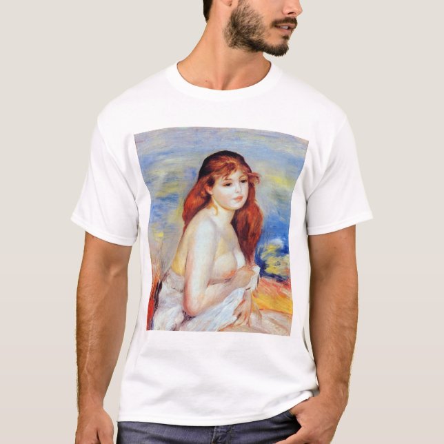Pierre Auguste Renoir - Bather T-Shirt (Front)