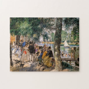 Pierre-Auguste Renoir - Bathing on the Seine Jigsaw Puzzle