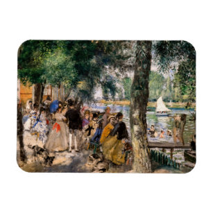 Pierre-Auguste Renoir - Bathing on the Seine Magnet