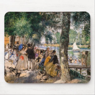 Pierre-Auguste Renoir - Bathing on the Seine Mouse Mat