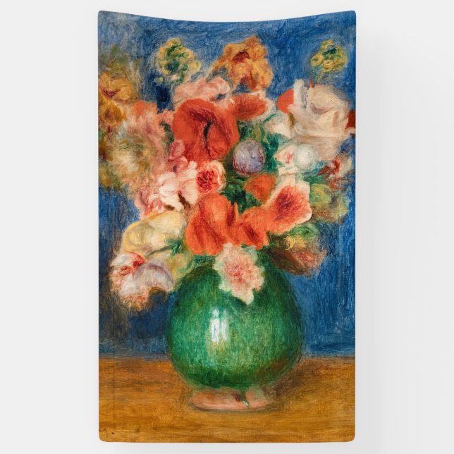 Pierre-Auguste Renoir - Bouquet Banner (Vertical)