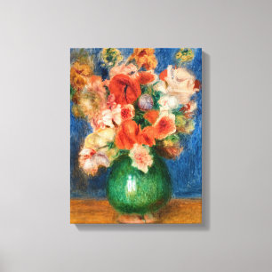 Pierre-Auguste Renoir - Bouquet Canvas Print