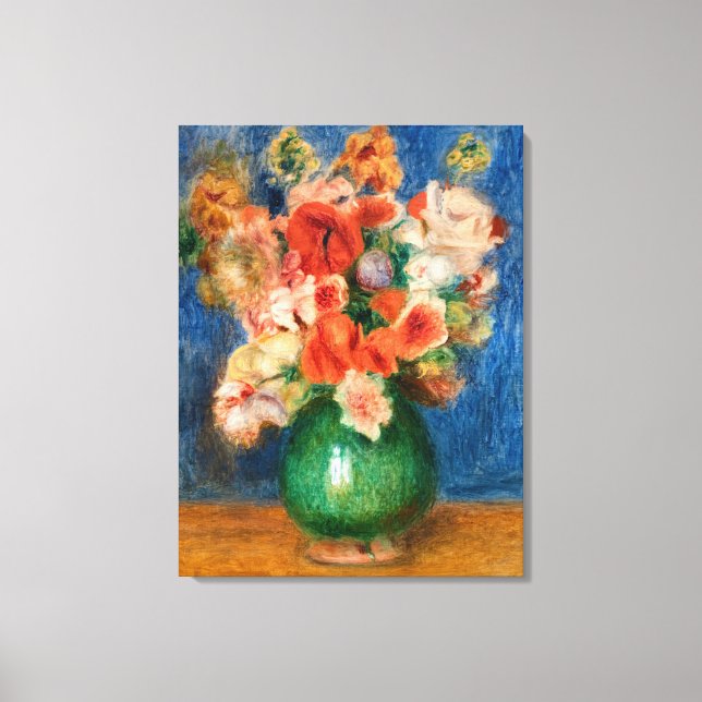Pierre-Auguste Renoir - Bouquet Canvas Print (Front)