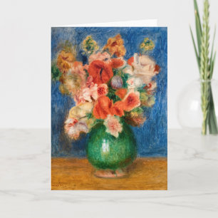 Pierre-Auguste Renoir - Bouquet Card