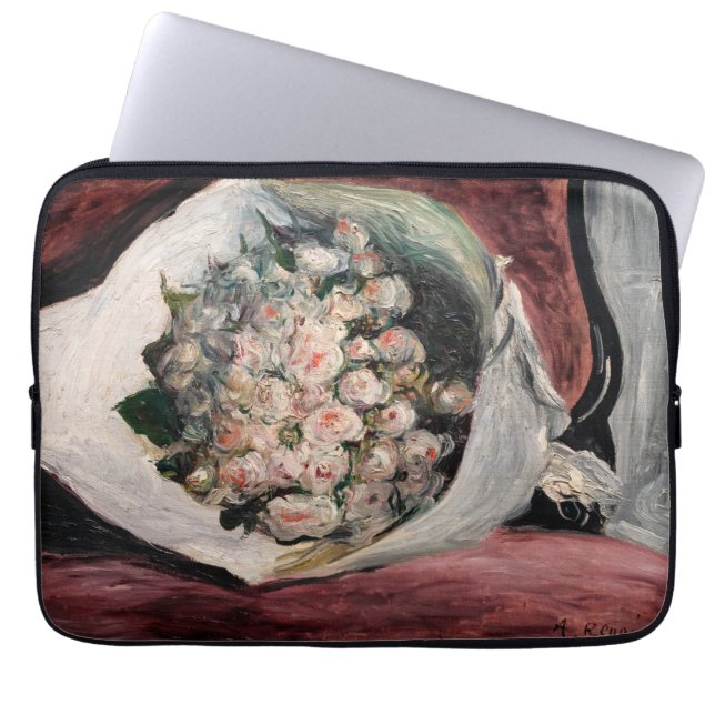 Pierre-Auguste Renoir - Bouquet in a Box Laptop Sleeve (Front)