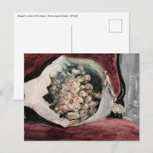 Pierre-Auguste Renoir - Bouquet in a Box Postcard