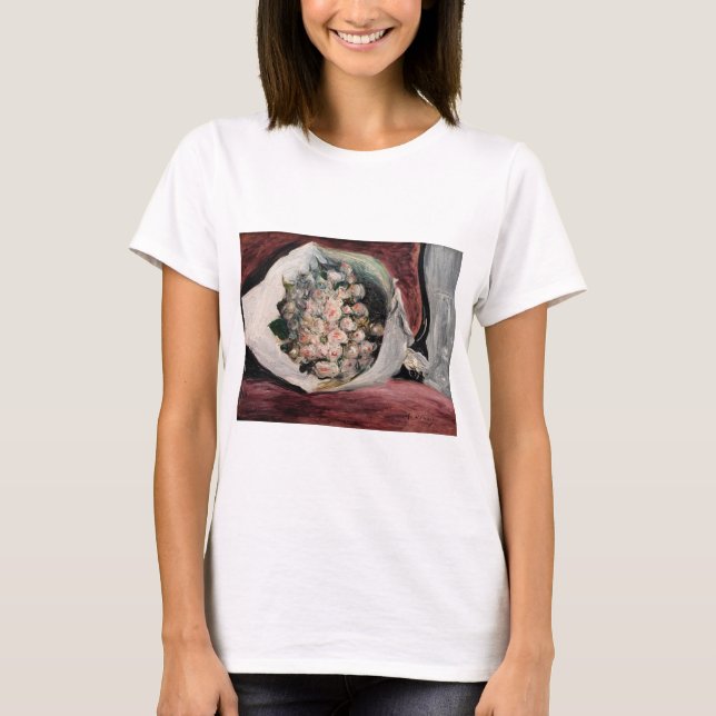 Pierre-Auguste Renoir - Bouquet in a Box T-Shirt (Front)