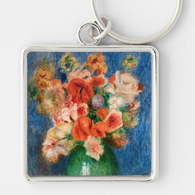 Pierre-Auguste Renoir - Bouquet Key Ring (Front)