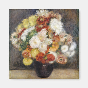 Pierre-Auguste Renoir Bouquet of Chrysanthemums Magnet