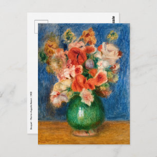 Pierre-Auguste Renoir - Bouquet Postcard