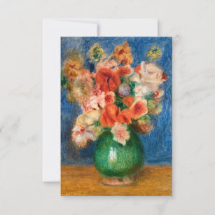 Pierre-Auguste Renoir - Bouquet Thank You Card