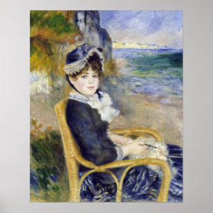 Pierre-Auguste Renoir - By the Seashore Poster