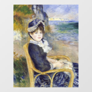 Pierre-Auguste Renoir - By the Seashore Window Cling