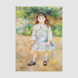 Pierre-Auguste Renoir - Child with a whip Tissue Paper