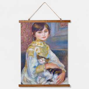 Pierre-Auguste Renoir - Child with Cat Hanging Tapestry