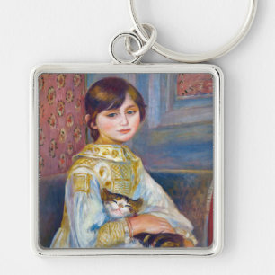 Pierre-Auguste Renoir - Child with Cat Key Ring