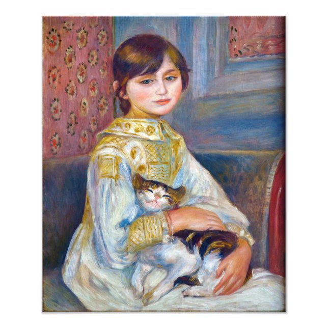 Pierre-Auguste Renoir - Child with Cat Photo Print (Front)
