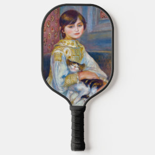 Pierre-Auguste Renoir - Child with Cat Pickleball Paddle