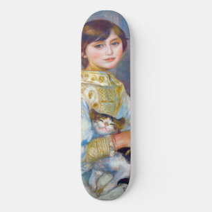 Pierre-Auguste Renoir - Child with Cat Skateboard