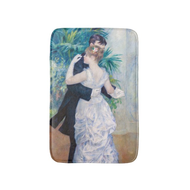 Pierre-Auguste Renoir - City Dance Bath Mat (Front Vertical)