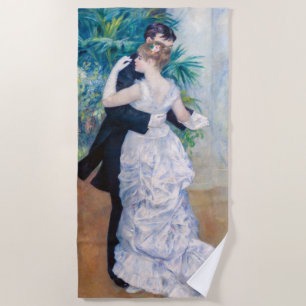 Pierre-Auguste Renoir - City Dance Beach Towel