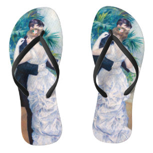 Pierre-Auguste Renoir - City Dance Flip Flops