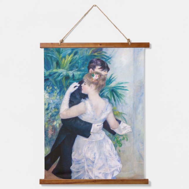 Pierre-Auguste Renoir - City Dance Hanging Tapestry (Front)