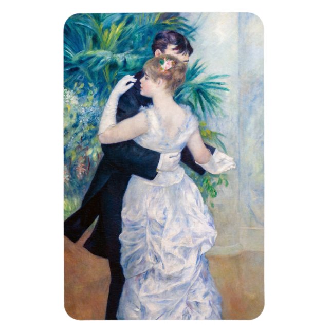 Pierre-Auguste Renoir - City Dance Magnet (Vertical)