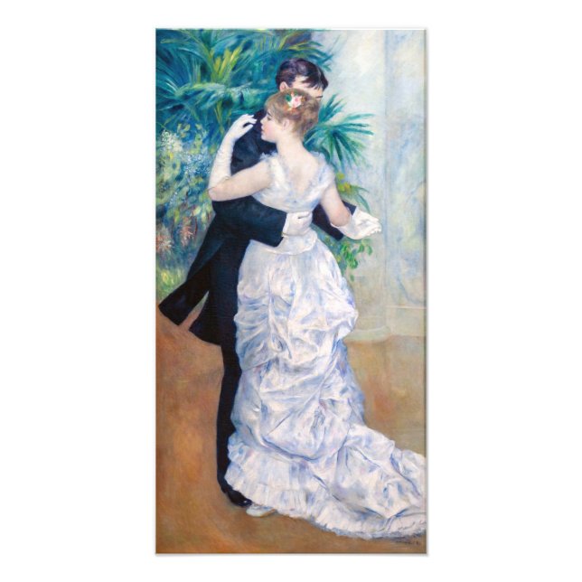 Pierre-Auguste Renoir - City Dance Photo Print (Front)