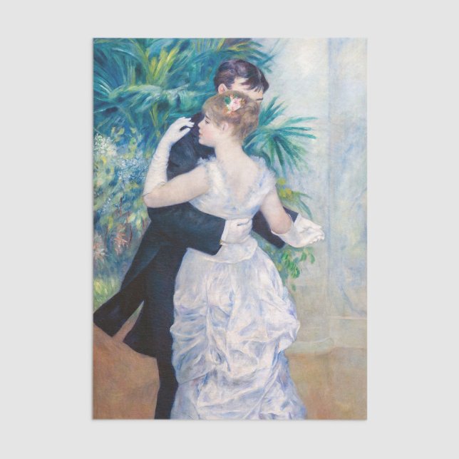 Pierre-Auguste Renoir - City Dance Tissue Paper (Creator Uploaded)