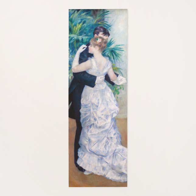 Pierre-Auguste Renoir - City Dance Yoga Mat (Back)