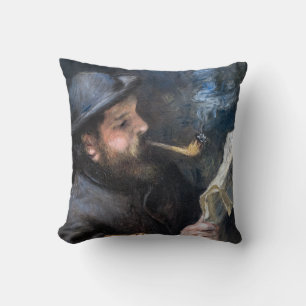 Pierre-Auguste Renoir - Claude Monet Reading Cushion